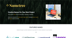 Desktop Screenshot of nametree.com